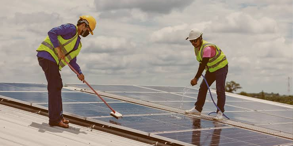 Solar Washing